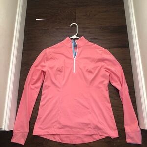 Southern tide coral quarter zip
